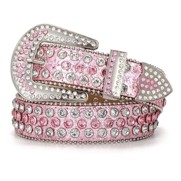 Веltrоаd Accessories - 2199 Rhinestone Goth Bling Belts For Women And Men Western Cowboy Cowgirl Belt